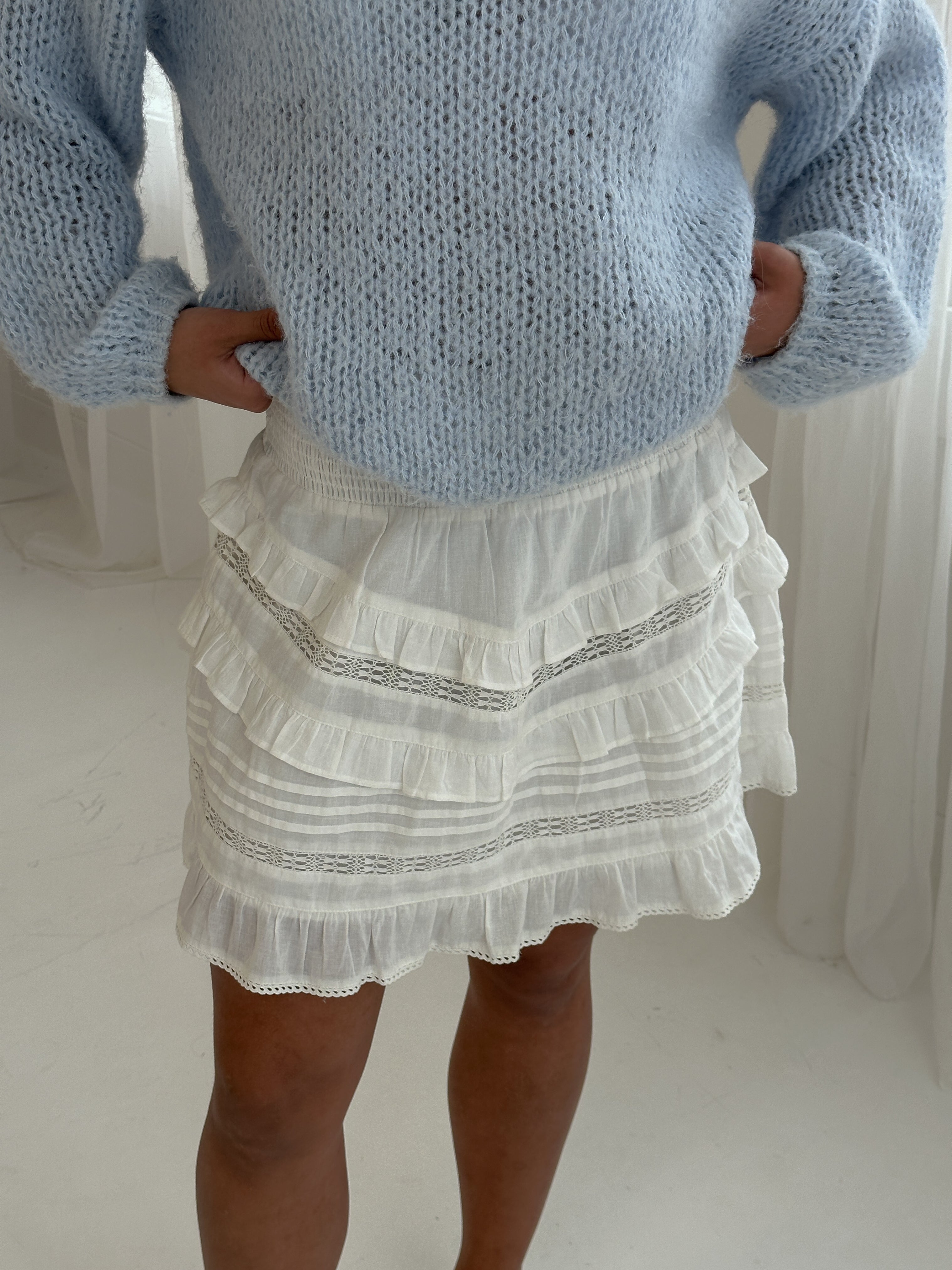 PGSIF Short Skirt - Hvit